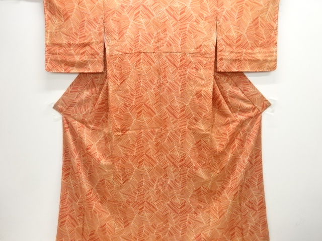 石畳模様小紋着物